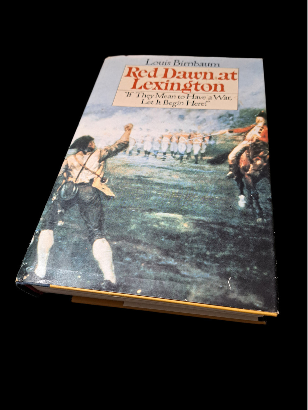 Vintage 1986 Red Dawn at Lexington by Louis Birnbaum